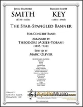 The Star Spangled Banner Concert Band sheet music cover